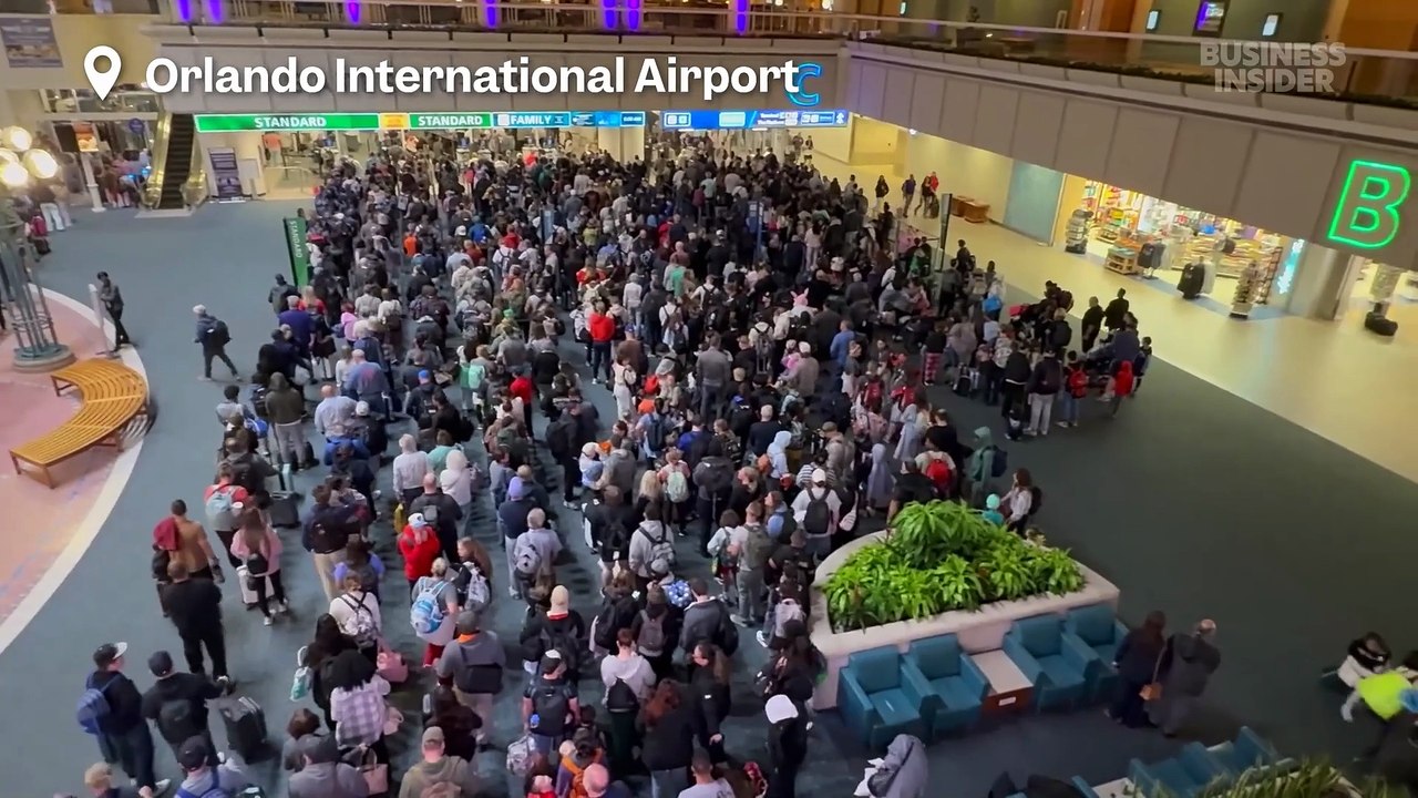 Take a look at these chaotic TSA lines across the US
