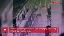 Sanal medyada tanıştıkları kişileri restorana çağırıp fahiş hesap ödeten 7 kişi gözaltına alındı