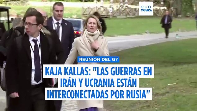 Las guerras de Irán y Ucrania están interrelacionadas por Rusia, advierte Kallas