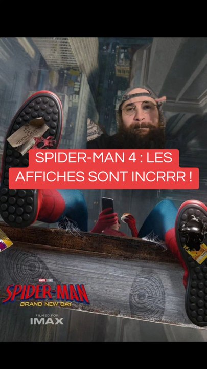 LES AFFICHES DE SPIDER-MAN 4 ! 🤩
