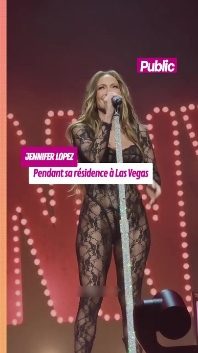 Jennifer Lopez pendant sa résidence à Las Vegas