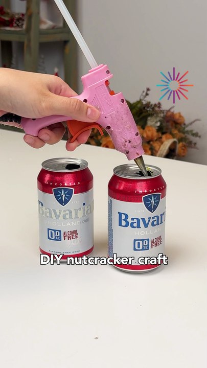 Budget friendly Christmas decor with nutcrackers✨