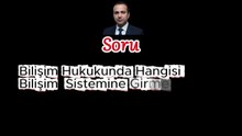 Dekoder (Uydu Alıcısı) Bilişim Sistemenine Girme Suçuna Konu Olur Mu? Cevap?
