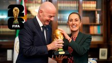 Claudia Sheinbaum confirma reunión con Gianni Infantino en Palacio Nacional para afinar detalles rumbo al Mundial 2026