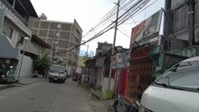 Cloudy Afternoon on Col. Asistio Street in Caloocan City in the Philippines