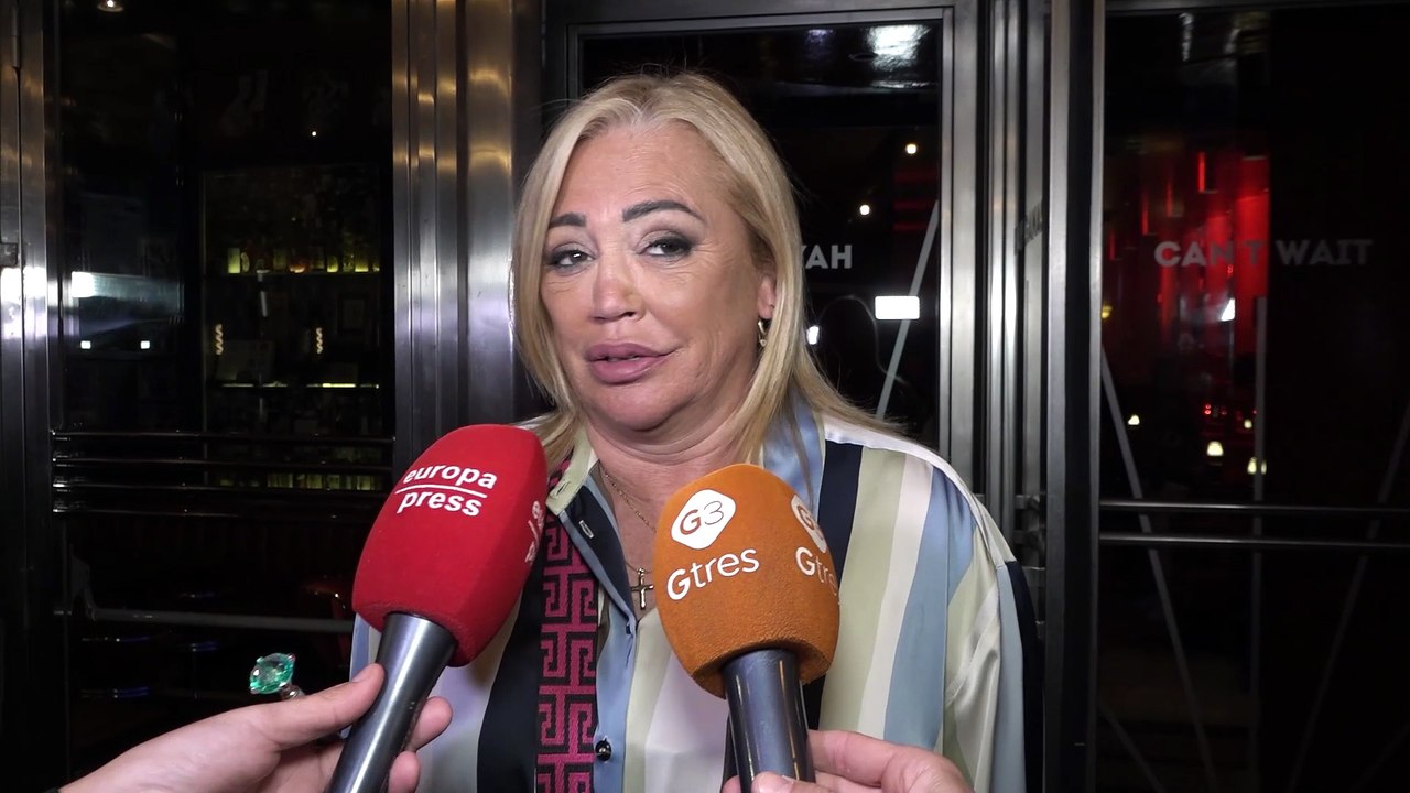 Belén Esteban en el cumpleaños de Belén Rodríguez