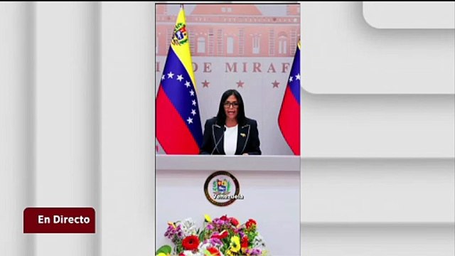 Presidenta (E): Llevamos la verdad de Venezuela a Cumbre Prioridad en Iniciativas de Inversión Futura