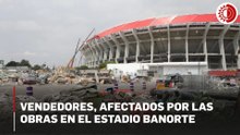 Vendedores, afectados por las obras en el estadio Banorte