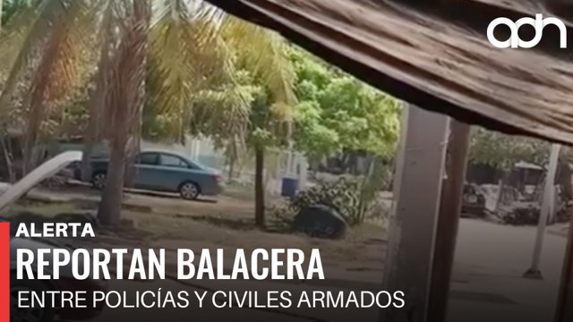 🚨¡Última Hora! Reportan balacera entre policías y civiles armados en Navolato, Sinaloa