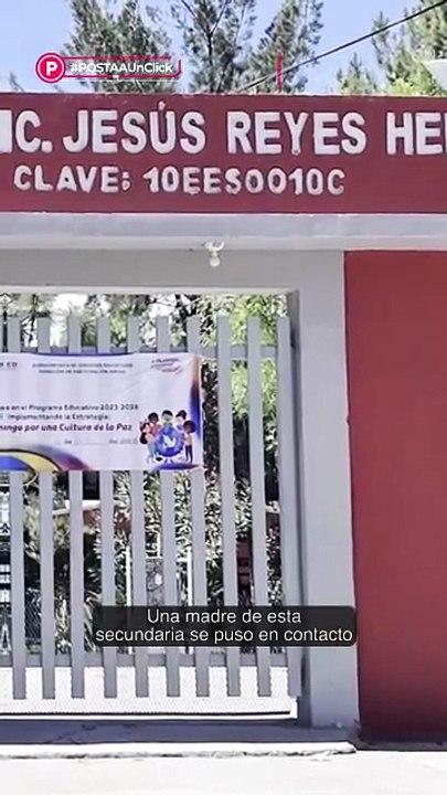 🚨 Desatan temor en secundaria de Durango, pero autoridades descartan peligro ⚠️🏫