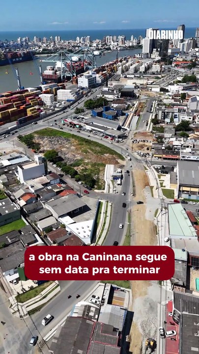 Obras na Caninana não tem data para terminar