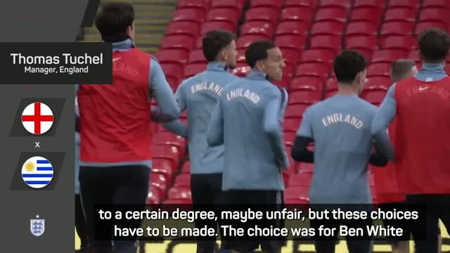 Tuchel explains White over Trent in England right-back slot