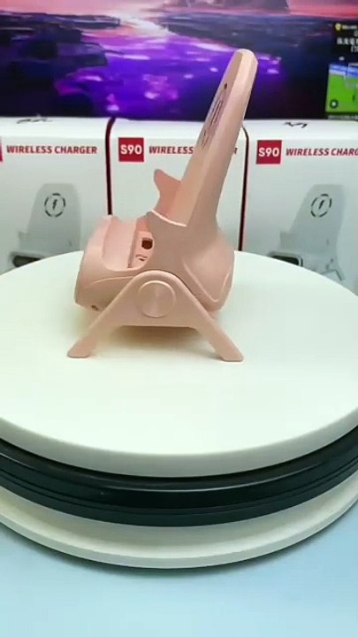 15W Wireless Magnetic Phone Charger Fast Charging Intelligent Cooling Chair Shaped