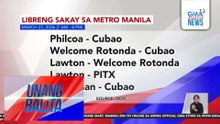 Libreng sakay sa Metro Manila (March 27, 2026 – 7 AM - 8 PM) | Unang Balita