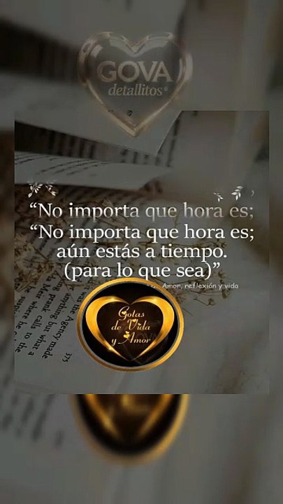 no importa que hora es