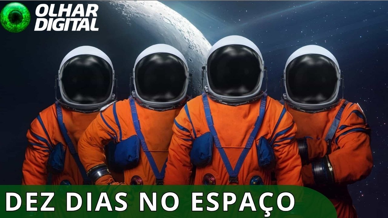 Artemis 2: saiba como será a rotina dos astronautas durante viagem à Lua