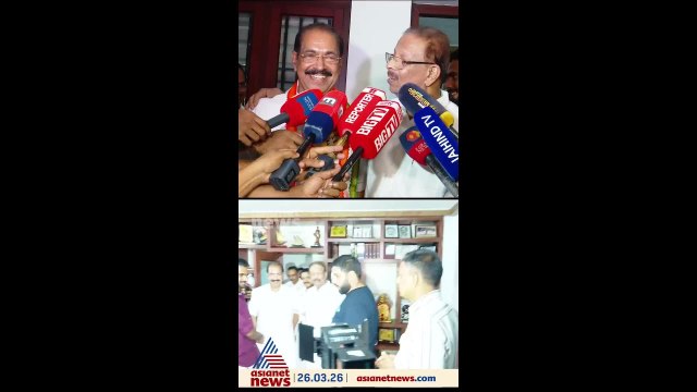 സണ്ണി ജോസഫുമായി അഭിപ്രായ വ്യത്യാസമുണ്ടായിരുന്നോ എന്ന് ചോദ്യം; പ്രേമമാണെന്ന് സുധാകരന്റെ മറുപടി