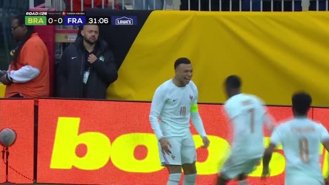 Mbappé one away from equalling France all-time goals record