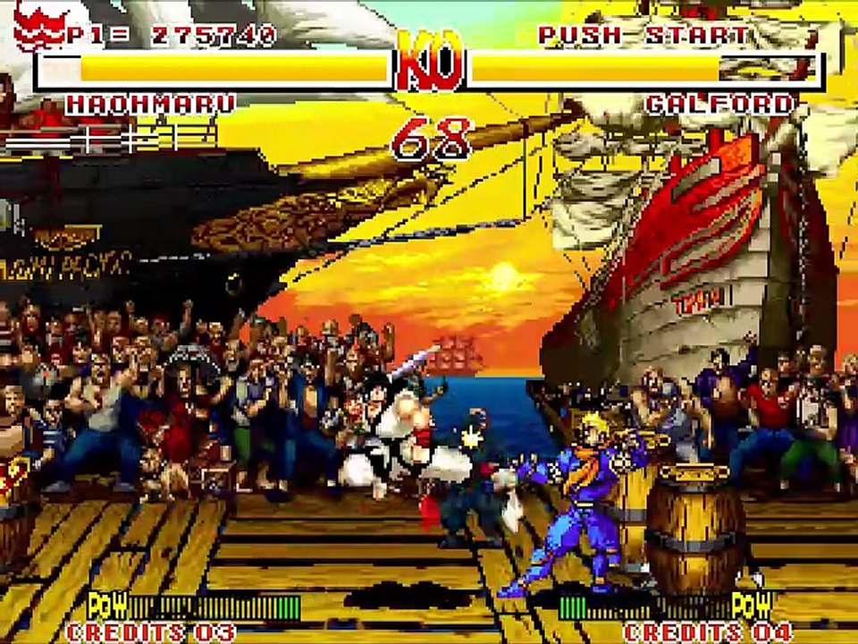 Samurai Shodown Gamplay - PS2
