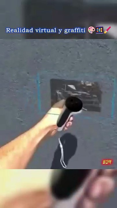 Realidad virtual y graffiti 🎨📱🖌️  Graffiti and virtual reality