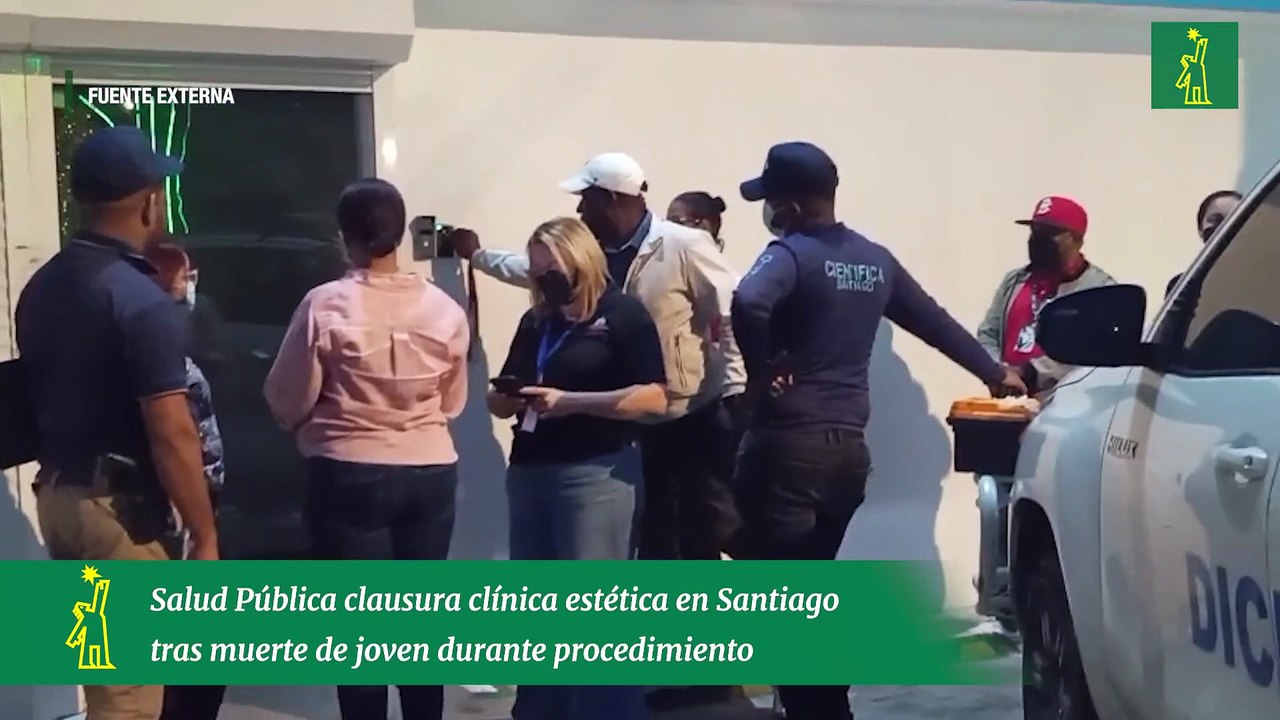Salud Pública clausura clínica estética en Santiago tras muerte de joven durante procedimiento