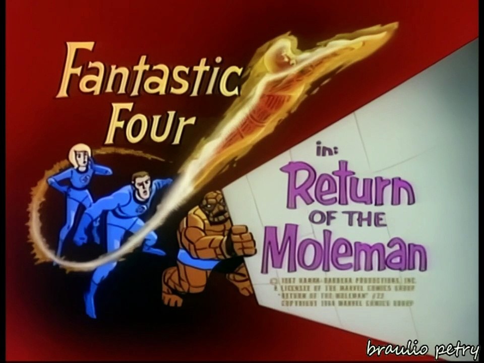 Os Quatro Fantásticos (1967) – EP13: A Volta dos Homens Toupeira – Dublado