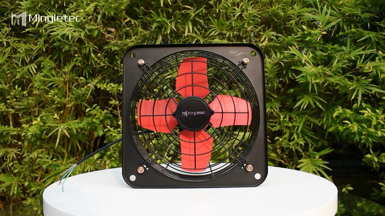 Mingletec Industrial exhaust fan with metal blades and grill, front grill or back grill opinion #industrial #exhaust #ventilationfan #copper #motor #opinion #highefficiency #axial #fan #heavydut #manufacturer #fyp