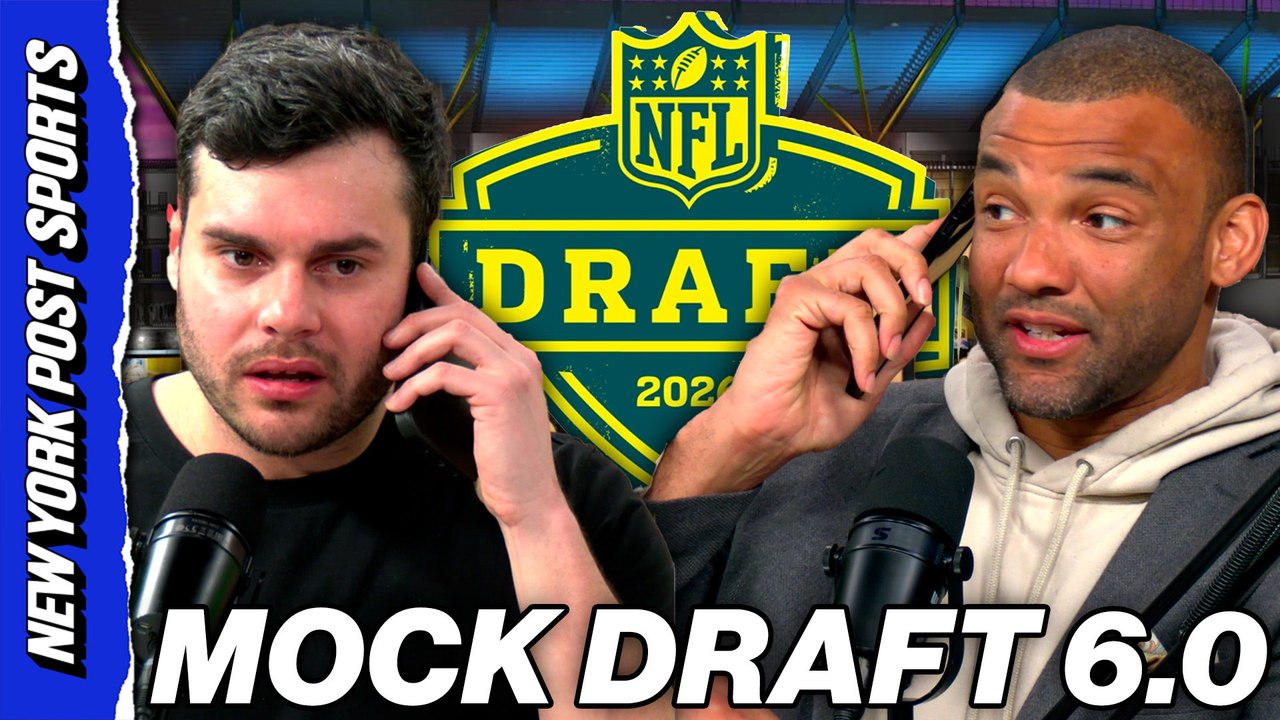 Two-Round Mock Draft With Jets, Giants Trading! | NFL Mock Draft 6.0