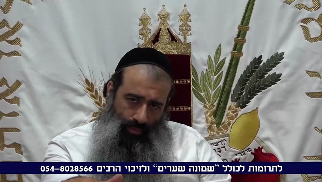 כוונות סוכות - הקפות - שיעור א