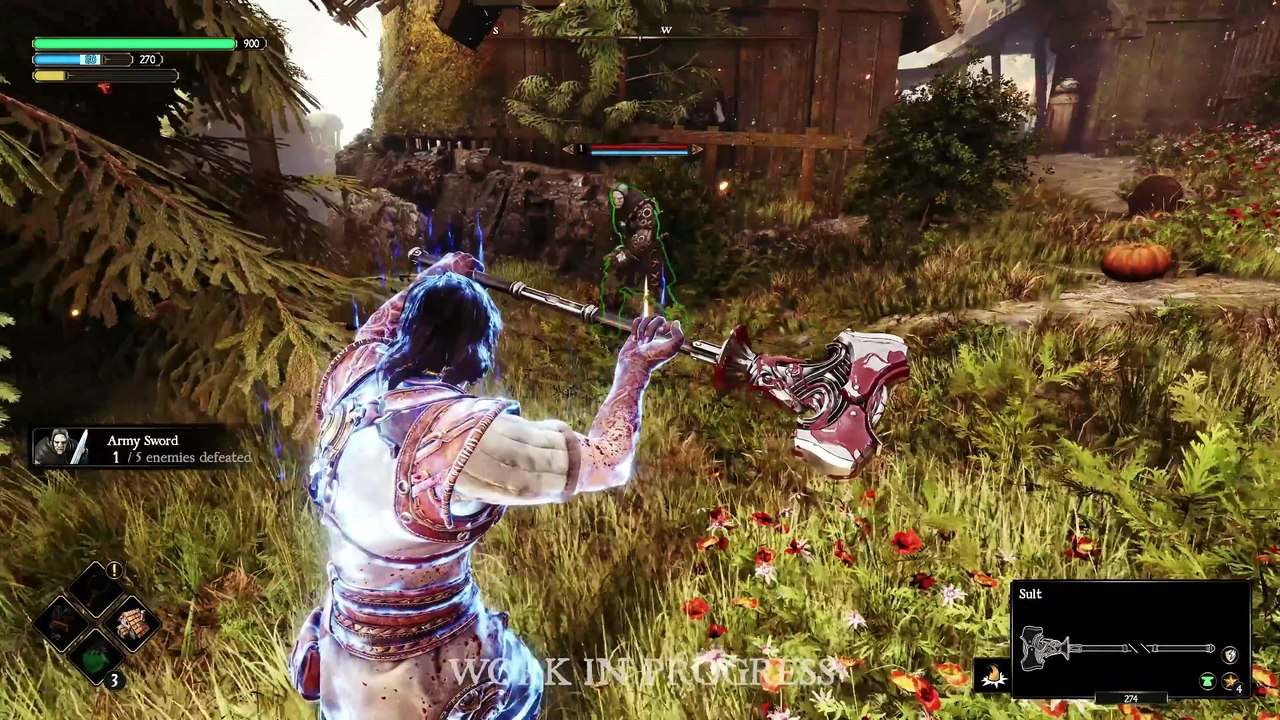 Blades Of Fire PROVATO Anteprima Gameplay ITA 4K TPS Hack 'N' Slash