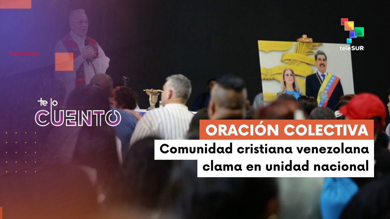 Pueblo cristiano clama por retorno del Presidente Maduro y primera dama Cilia Flores
