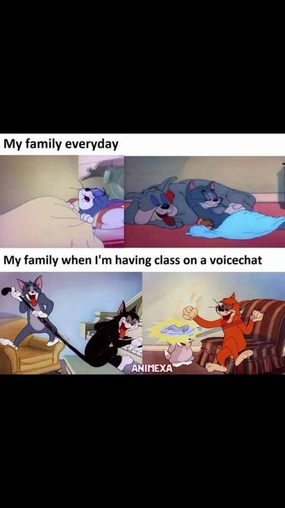 My family when I talk my gf 😅 [Anime Funny Memes | Tom and Jerry Funny Memes]#animememes#tomandjerry