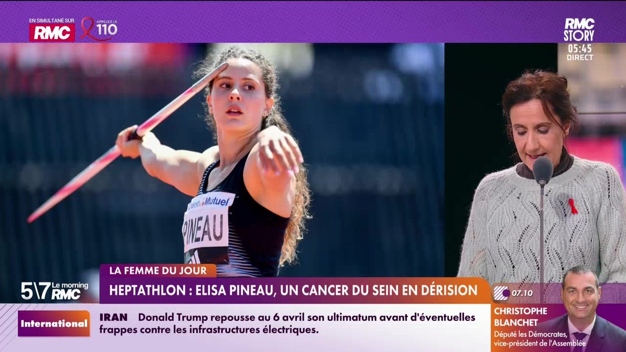 Le Portrait de Virginie Phulpin : Hepathlon, Elisa Pineau, un cancer du sein en dérision - 27/03