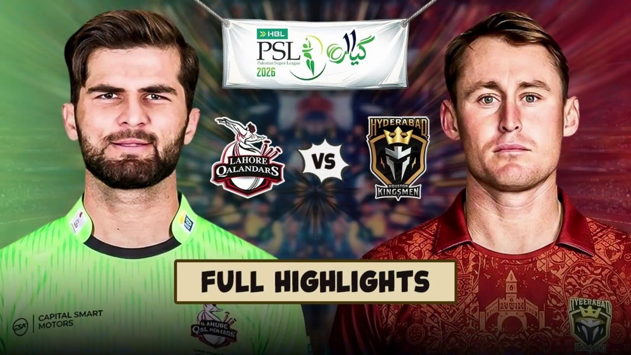 Lahore Qalandars vs Hyderabad Kingsmen | Full Match Highlights | Match 01 | HBL PSL 11 | English Commentary