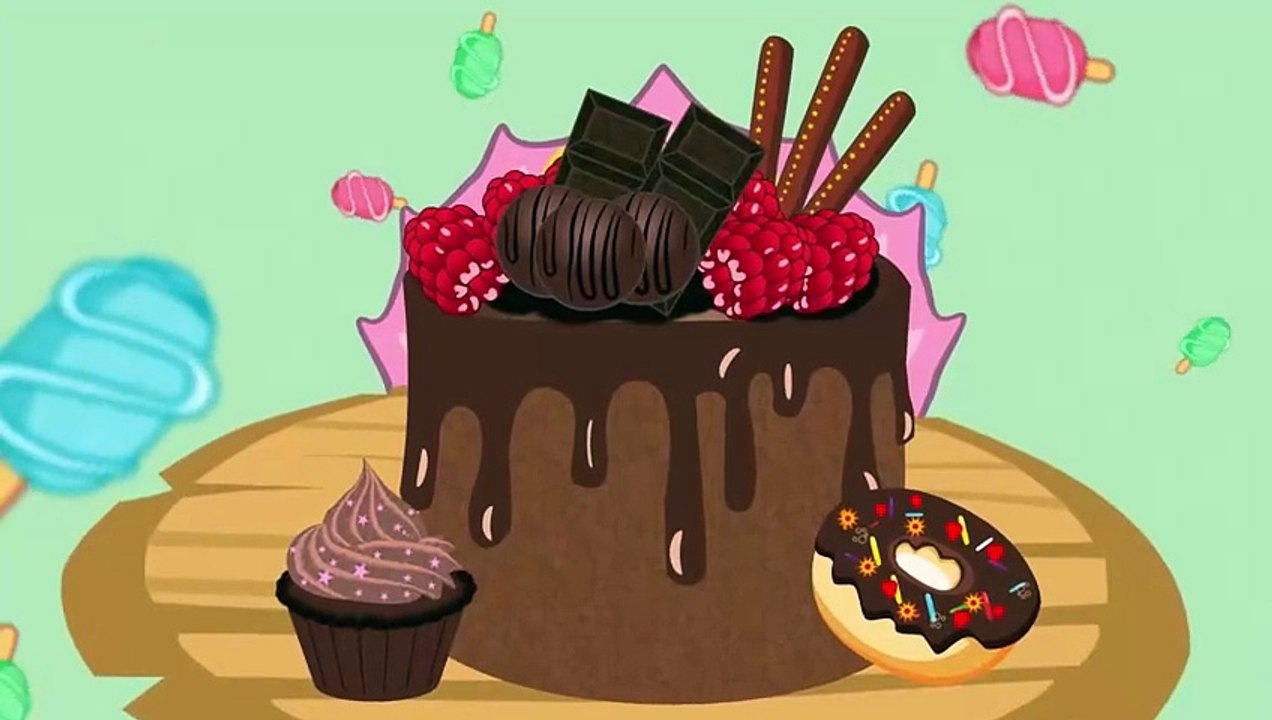 Baby Triceratops’ First Cake! 🦖🍰  Prehistoric Party Wholesome 2D Animation