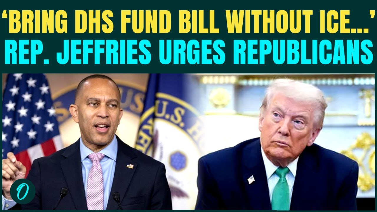“ENOUGH IS ENOUGH!” Jeffries Calls on Republicans to Bring DHS Bill Sans ICE as Shutdown Hits Day 40