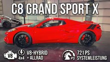 Corvette C8 Grand Sport X (2027) – 721 PS & elektrischer Fahrmodus