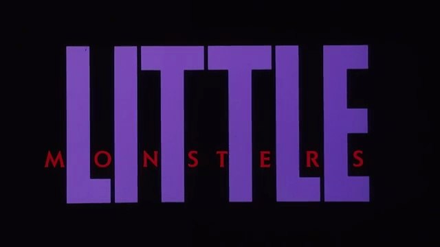 Little Monsters (1989)