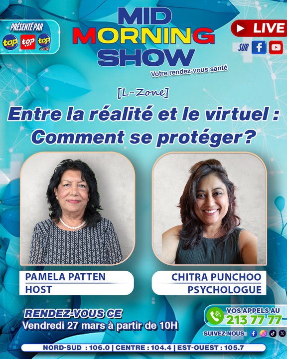 MID MORNING SHOW [ L-Zone ]: Entre la réalité et le virtuel : Comment se protéger?