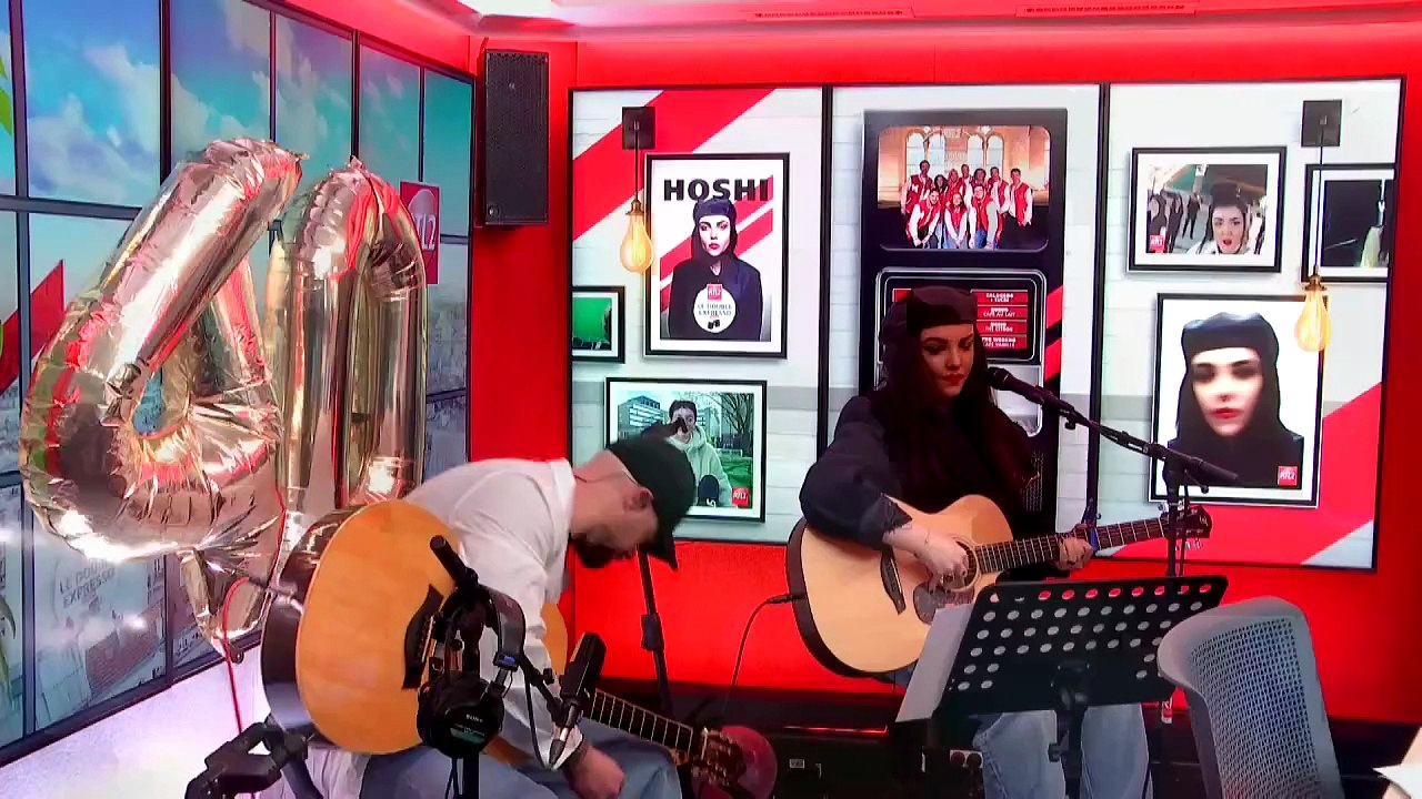 LIVE - Hoshi interprète "Ta Marinière" dans Le Double Expresso RTL2 (27/03/26)