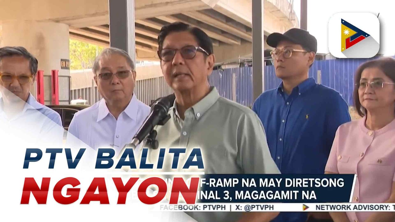 NAIAX Westbound Off-Ramp na may diretsong access sa terminal 3, magagamit na