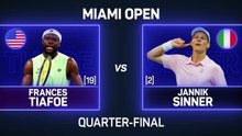 Sinner sweeps Tiafoe aside to reach Miami semis
