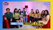Family Feud: Fam Huddle with Team “Get, Get” Moms and Team Aww-Some | Online Exclusive