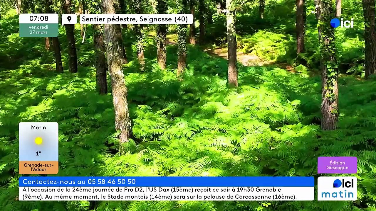 27/03/2026 - ici matin par ici Gascogne en vidéo