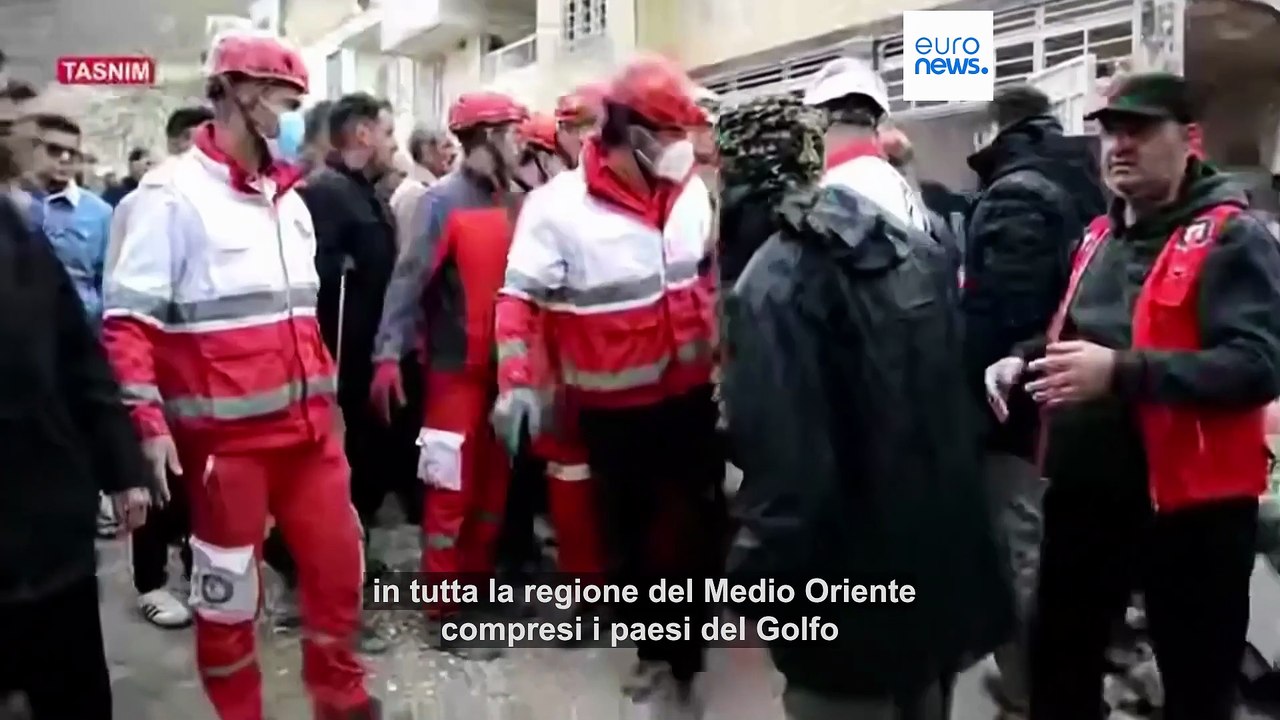 La presidente della Croce Rossa Spoljaric dice a Euronews: "La possibilità di ricostruire l'Iran viene compromessa"