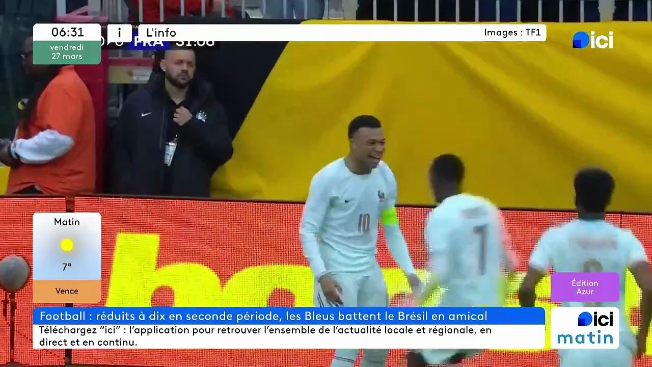 27/03/2026 - ici matin par ici Azur en vidéo