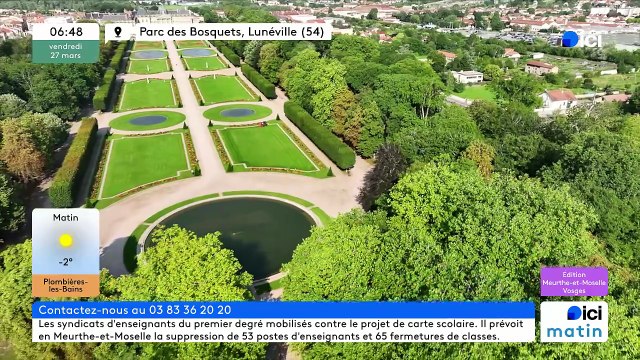 27/03/2026 - ici matin par Ici Lorraine (Meurthe-et-Moselle et Vosges) en vidéo