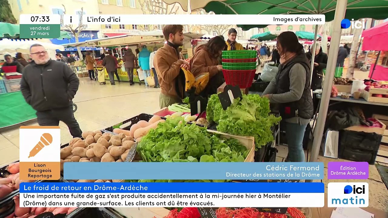 27/03/2026 - ici matin par ici Drôme Ardèche en vidéo