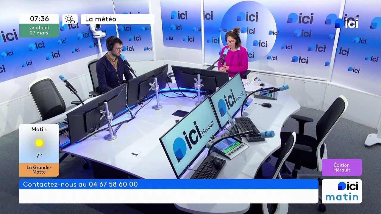 27/03/2026 - ici matin par ici Hérault en vidéo