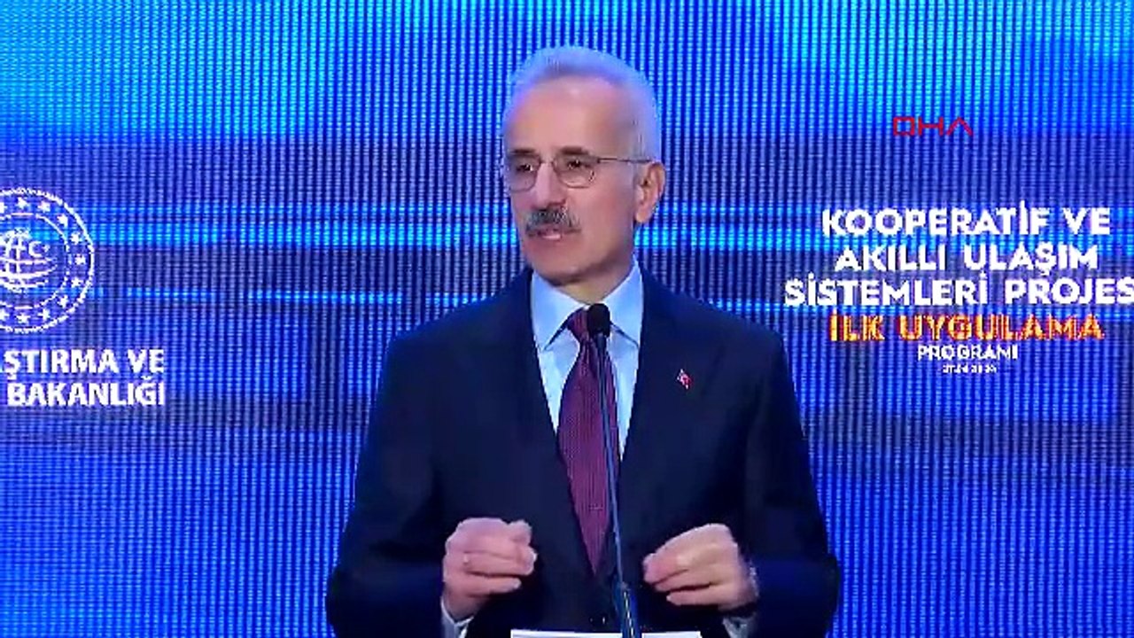 İstanbul- Bakan Uraloğlu: Kooperatif ve akıllı ulaşım sistemlerinin ilk saha uygulamasını devreye alıyoruz